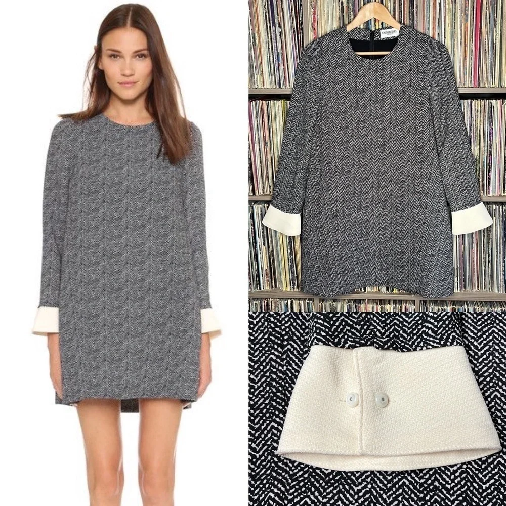 NWOT Essentiel Antwerp Kimiya Dress w/ Pockets Size XS - Picture 7 of 8